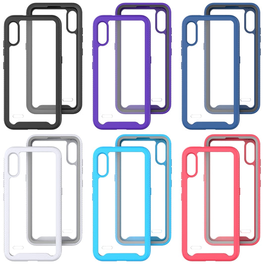 For LG K22 Starry Sky Solid Color Series Shockproof PC + TPU Protective Case(Royal Blue) - LG Cases by buy2fix | Online Shopping UK | buy2fix