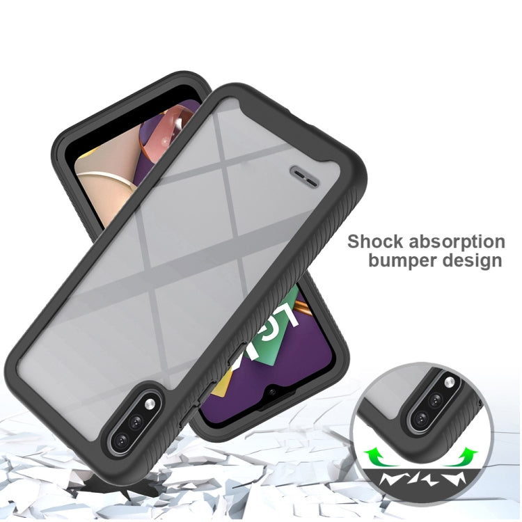 For LG K22 Starry Sky Solid Color Series Shockproof PC + TPU Protective Case(Royal Blue) - LG Cases by buy2fix | Online Shopping UK | buy2fix