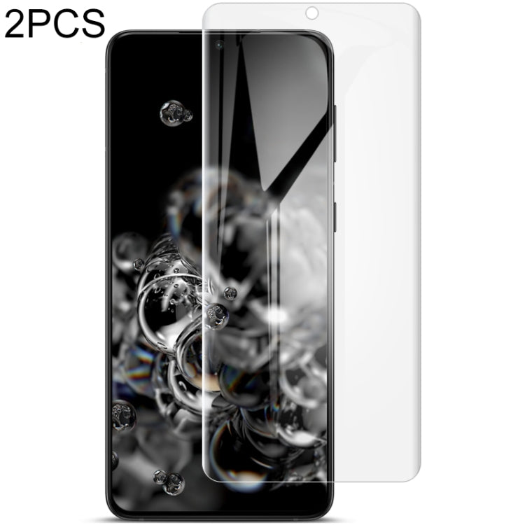 For Samsung Galaxy S21 5G 2 PCS IMAK Curved Full Screen Hydrogel Film - For Samsung by buy2fix | Online Shopping UK | buy2fix