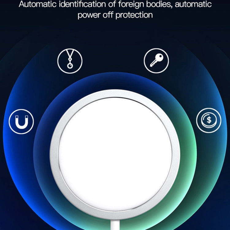 TOTUDESIGN CACW-048 Glory Series 15W Max Magnetic Wireless Charger(White) - Wireless Charger by TOTUDESIGN | Online Shopping UK | buy2fix