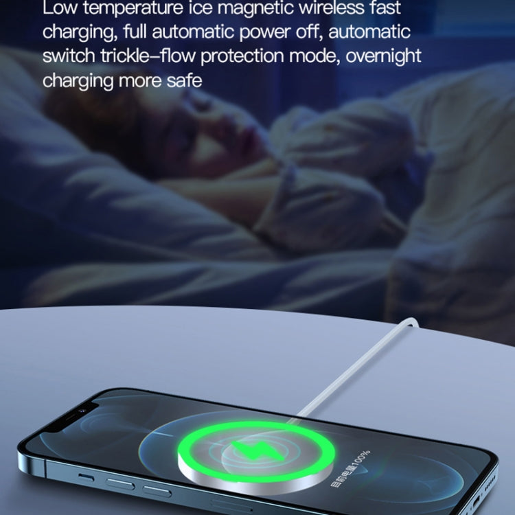 TOTUDESIGN CACW-048 Glory Series 15W Max Magnetic Wireless Charger(White) - Wireless Charger by TOTUDESIGN | Online Shopping UK | buy2fix