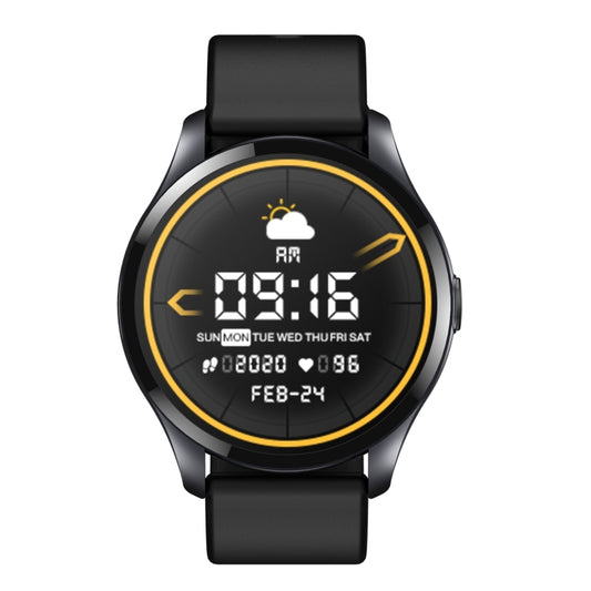 T88 1.28 inch TFT Color Screen IP67 Waterproof Smart Watch, Support Body Temperature Monitoring / Sleep Monitoring / Heart Rate Monitoring(Black) by buy2fix