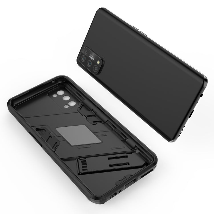 For OPPO Realme 7 Pro Punk Armor 2 in 1 PC + TPU Shockproof Case with Invisible Holder(Green) - Realme Cases by buy2fix | Online Shopping UK | buy2fix