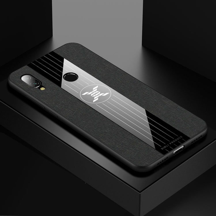 For Xiaomi Redmi 7 XINLI Stitching Cloth Texture Shockproof TPU Protective Case(Black) - Xiaomi Cases by XINLI | Online Shopping UK | buy2fix