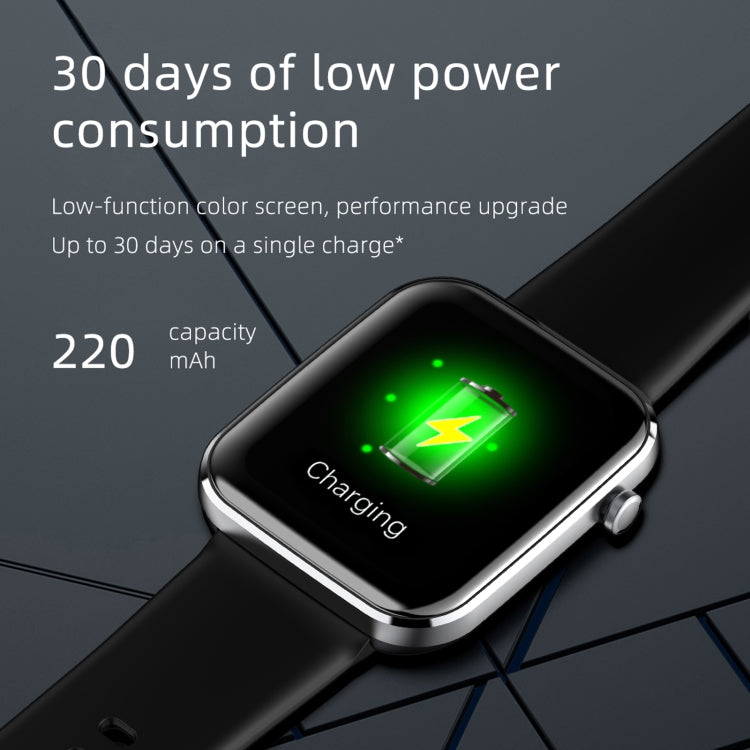 Z15 1.69 inch Touch Screen IP67 Waterproof Smart Watch, Support Blood Pressure Monitoring / Sleep Monitoring / Heart Rate Monitoring(Red) by buy2fix