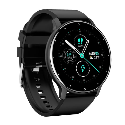 ZL02 1.28 inch Touch Screen IP67 Waterproof Smart Watch, Support Blood Pressure Monitoring / Sleep Monitoring / Heart Rate Monitoring(Black) by buy2fix