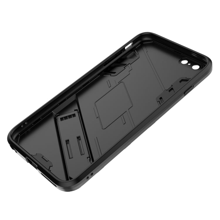Punk Armor 2 in 1 PC + TPU Shockproof Case with Invisible Holder For iPhone 6 Plus & 6s Plus(Orange) - More iPhone Cases by buy2fix | Online Shopping UK | buy2fix