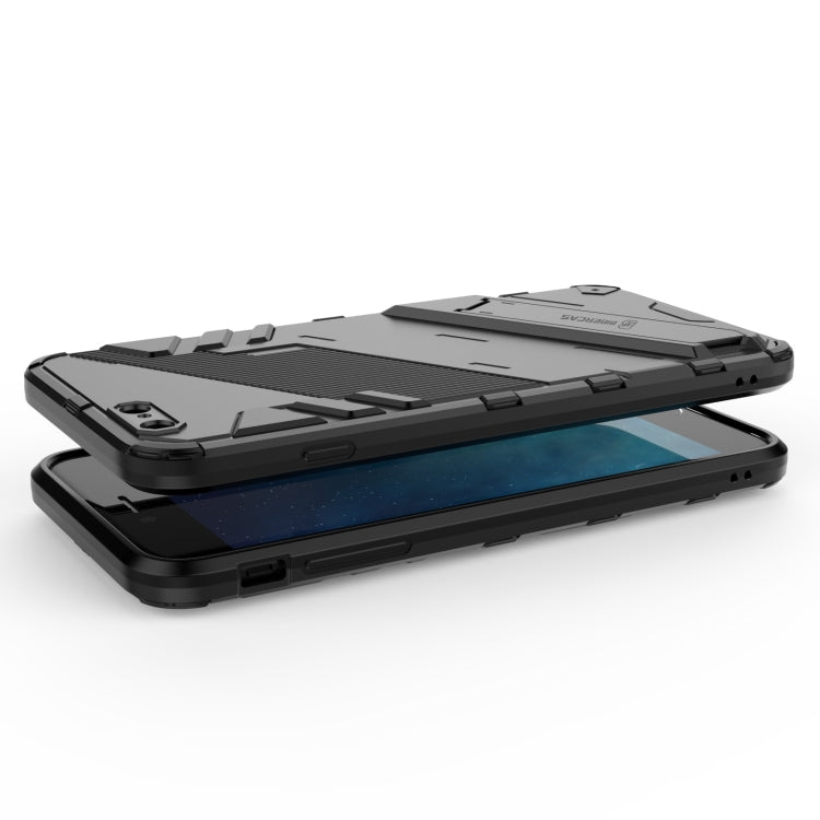 Punk Armor 2 in 1 PC + TPU Shockproof Case with Invisible Holder For iPhone 6 Plus & 6s Plus(Orange) - More iPhone Cases by buy2fix | Online Shopping UK | buy2fix