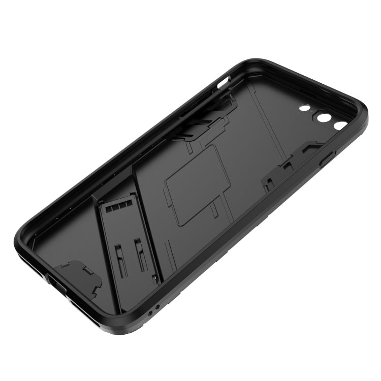Punk Armor 2 in 1 PC + TPU Shockproof Case with Invisible Holder For iPhone 7 Plus & 8 Plus(Grey) - More iPhone Cases by buy2fix | Online Shopping UK | buy2fix