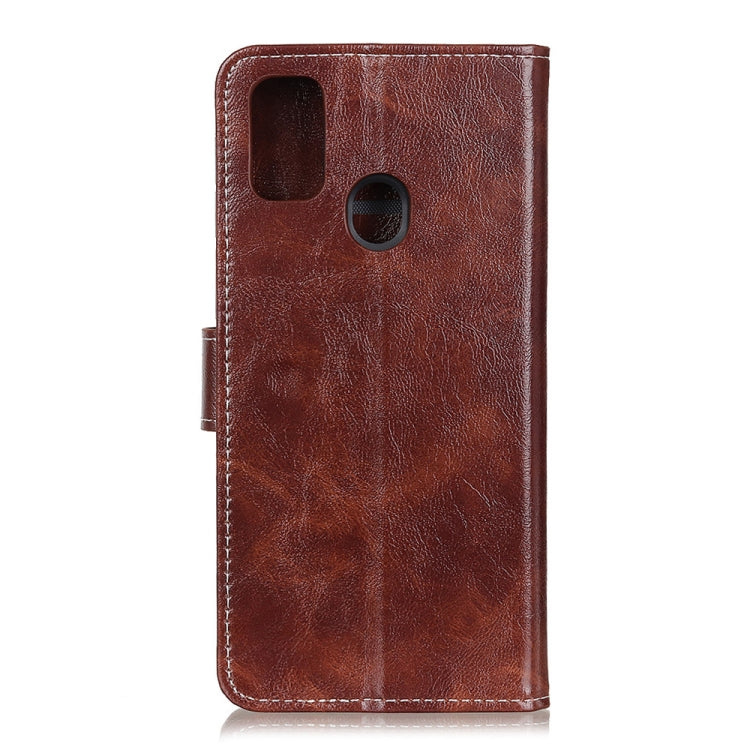 For Motorola Moto G30 / G20 / G10 4G / Lenovo K13 Pro / K13 Note Retro Crazy Horse Texture Horizontal Flip Leather Case with Holder & Card Slots & Photo Frame & Wallet(Brown) - Motorola Cases by buy2fix | Online Shopping UK | buy2fix