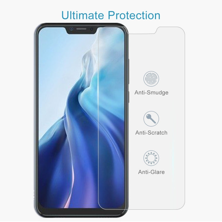 For Cubot C20 10 PCS 0.26mm 9H Surface Hardness 2.5D Explosion-proof Tempered Glass Non-full Screen Film - Others by buy2fix | Online Shopping UK | buy2fix