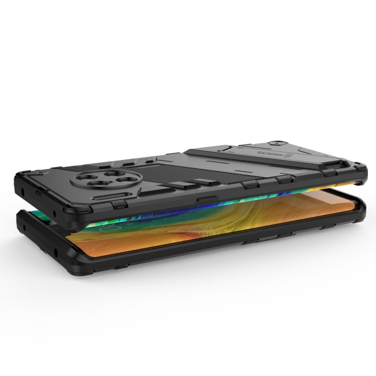 For Huawei Mate 40 Pro Punk Armor 2 in 1 PC + TPU Shockproof Case with Invisible Holder(Orange) - Huawei Cases by buy2fix | Online Shopping UK | buy2fix