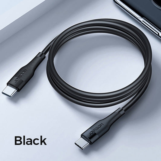 JOYROOM S-1230M3 60W PD Type-C / USB-C to Type-C / USB-C Fast Charging Data Cable, Length:1.2m(Black) by JOYROOM