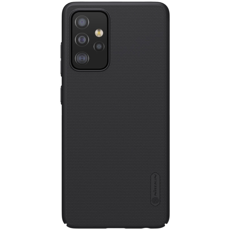 For Samsung Galaxy A52 5G NILLKIN Frosted Concave-convex Texture PC Protective Case(Black) - Galaxy Phone Cases by NILLKIN | Online Shopping UK | buy2fix