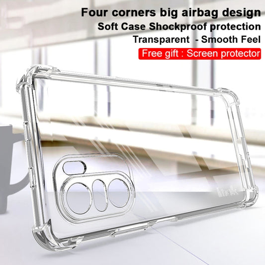 For Xiaomi Redmi K40 / K40 Pro / K40 Pro+ IMAK All Coverage Shockproof Airbag TPU Case(Transparent) by imak