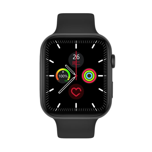 DW35PRO 1.75 inch Color Screen IPX7 Waterproof Smart Watch, Support Bluetooth Answer & Reject / Sleep Monitoring / Heart Rate Monitoring, Style: Silicone Strap(Black) by buy2fix