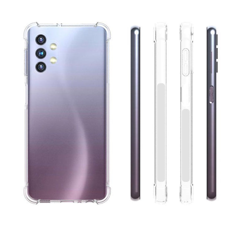 For Samsung Galaxy A32 5G Shockproof Non-slip Waterproof Thickening TPU Protective Case(Transparent) by imak