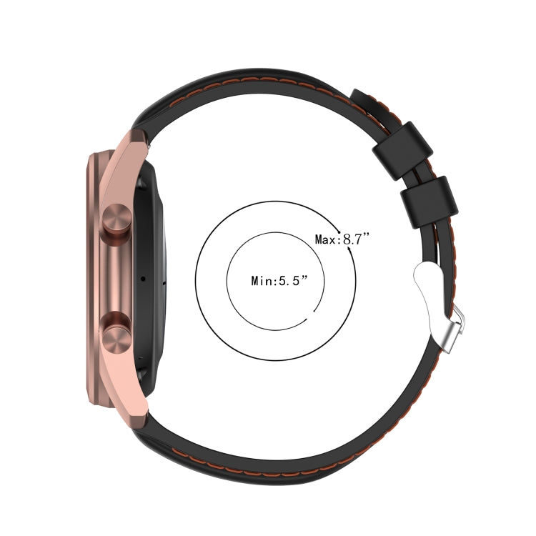 For Samsung Galaxy Watch 3 41mm / Active2 / Active / Gear Sport 20mm Silicone Watch Band(Light Grey) - Watch Bands by buy2fix | Online Shopping UK | buy2fix