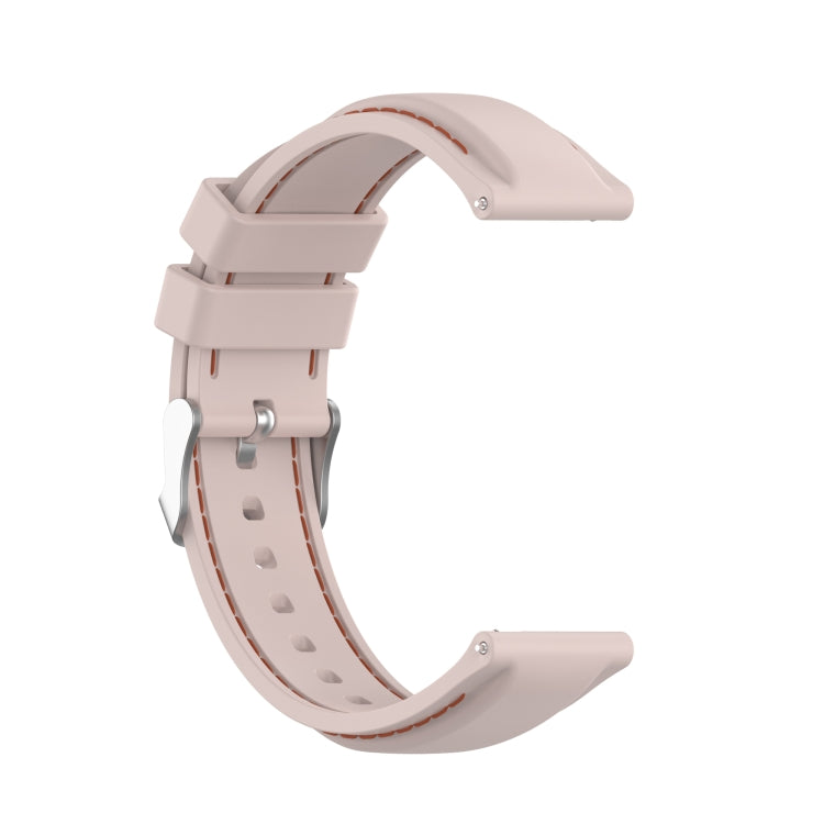 For Samsung Galaxy Watch 3 45mm / Gear S3 22mm Silicone Watch Band(Pink) - Watch Bands by buy2fix | Online Shopping UK | buy2fix