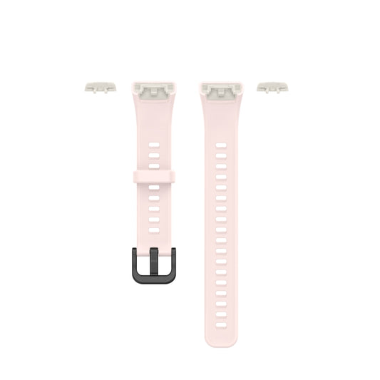 For Huawei Honor Band 6 TPU Watch Band, Size: One Size(Light Pink) by buy2fix
