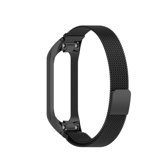 For Samsung Galaxy Fit 2 SM-R220 Milanese Watch Band(Black) by buy2fix