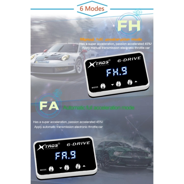For Nissan Sunny 2011- TROS TS-6Drive Potent Booster Electronic Throttle Controller - by TROS | Online Shopping UK | buy2fix