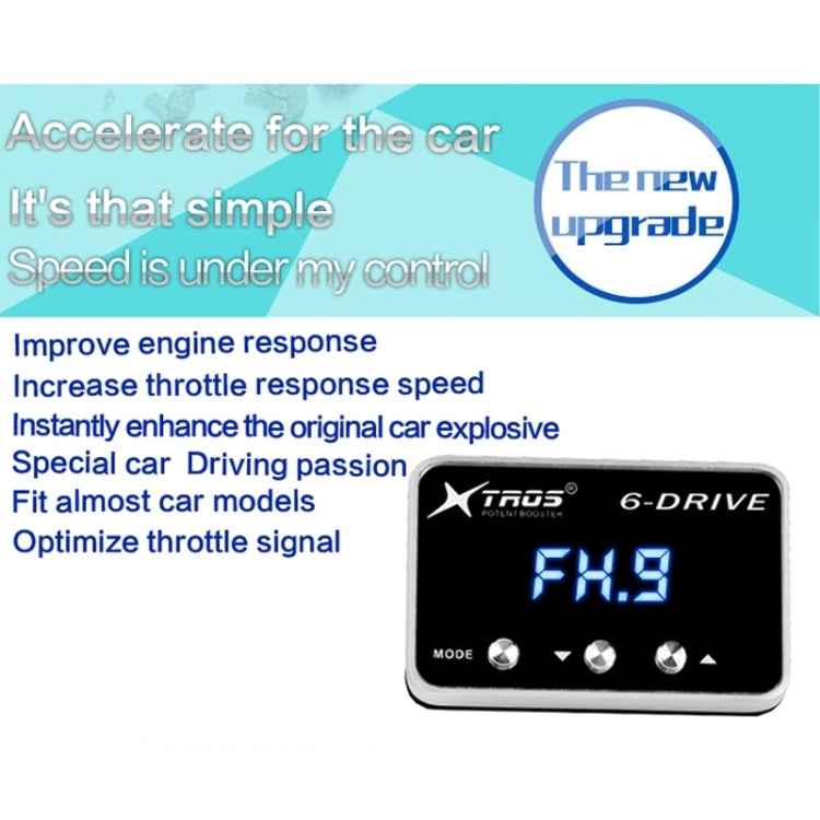 For Nissan Sunny 2011- TROS TS-6Drive Potent Booster Electronic Throttle Controller - by TROS | Online Shopping UK | buy2fix