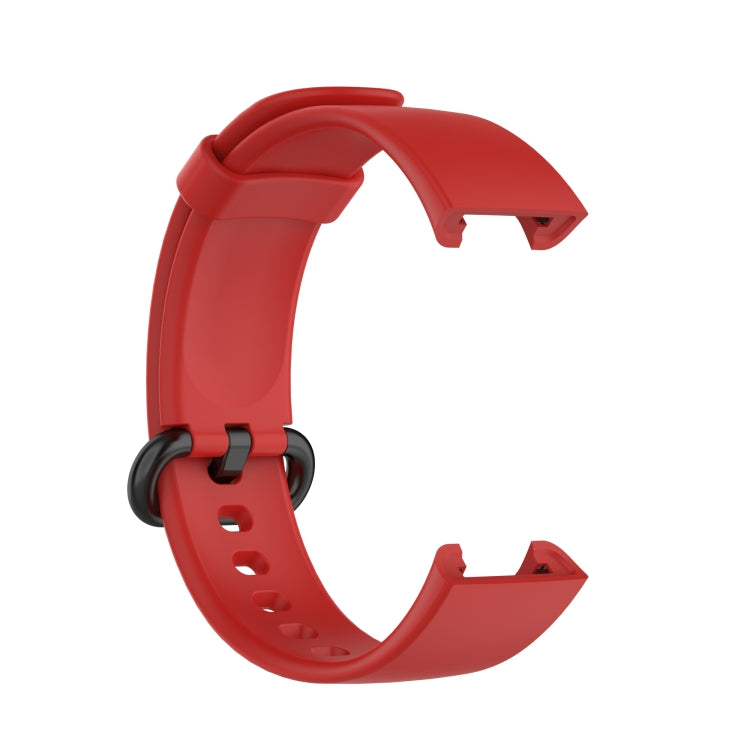For Xiaomi Mi Watch Lite / Redmi Watch Silicone Watch Band, Size: One Size(Red) - Watch Bands by buy2fix | Online Shopping UK | buy2fix