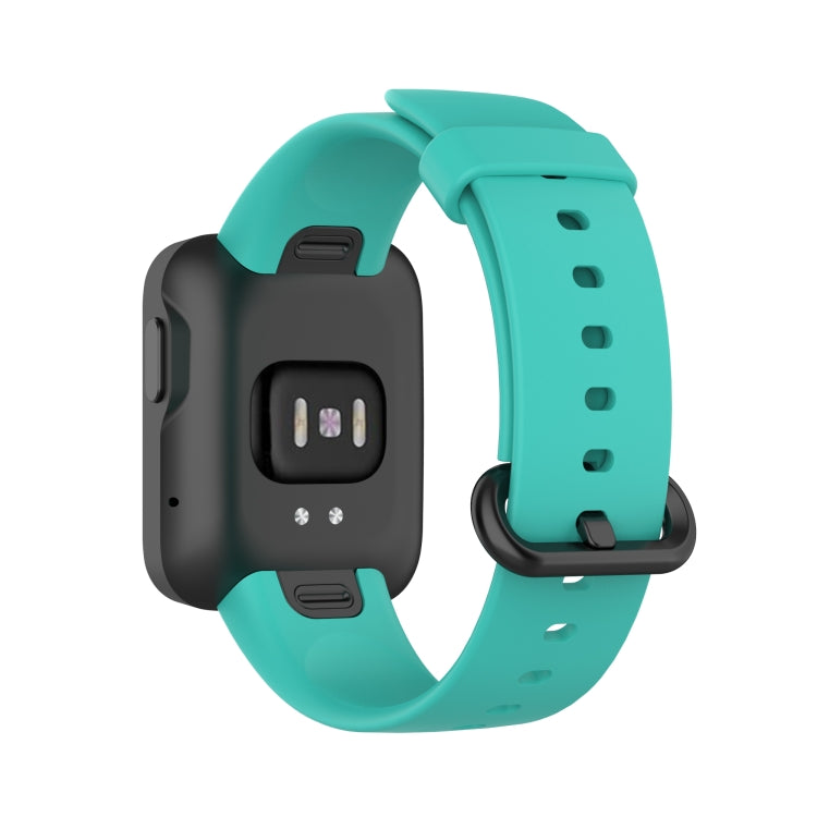 For Xiaomi Mi Watch Lite / Redmi Watch Silicone Watch Band, Size: One Size(Mint Green) - Watch Bands by buy2fix | Online Shopping UK | buy2fix