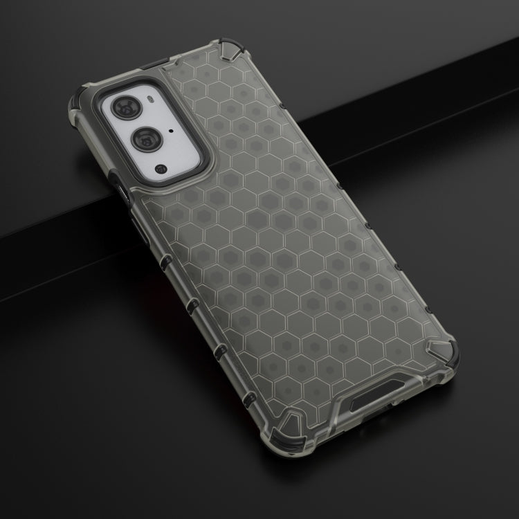 For OnePlus 9 Pro Shockproof Honeycomb PC + TPU Case(Black) - OnePlus Cases by buy2fix | Online Shopping UK | buy2fix