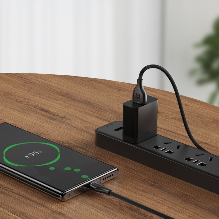 Remax RC-160M 2.1A Micro USB Lesu Pro Series Charging Data Cable, Length: 1m(Black) by REMAX