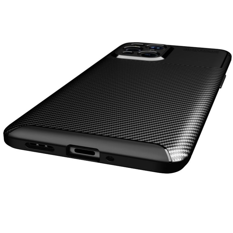 For OPPO Find X3 Carbon Fiber Texture Shockproof TPU Case(Blue) - OPPO Cases by buy2fix | Online Shopping UK | buy2fix