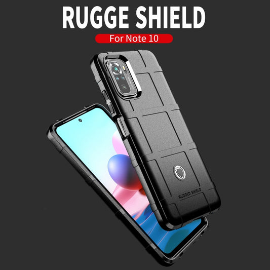 For Xiaomi Redmi Note 10 Full Coverage Shockproof TPU Case(Black) by buy2fix