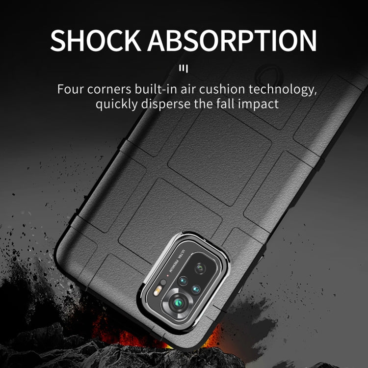 For Xiaomi Redmi Note 10 Full Coverage Shockproof TPU Case(Black) - Xiaomi Cases by buy2fix | Online Shopping UK | buy2fix