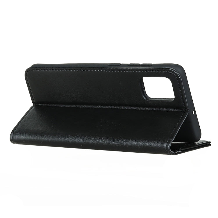 For OPPO Find X3 / X3 Pro Magnetic Crazy Horse Texture Horizontal Flip Leather Case with Holder & Card Slots & Wallet(Black) - OPPO Cases by buy2fix | Online Shopping UK | buy2fix