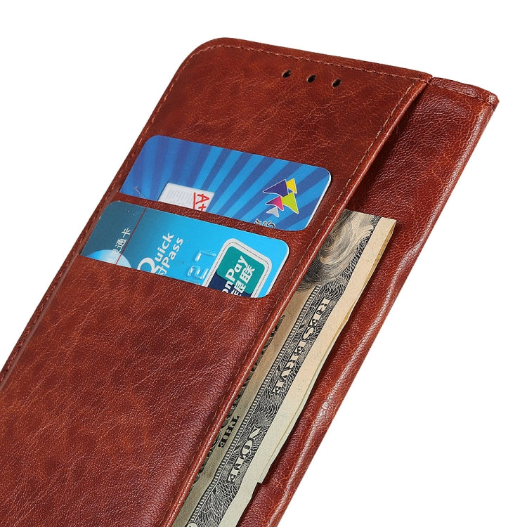 For OPPO Find X3 / X3 Pro Magnetic Crazy Horse Texture Horizontal Flip Leather Case with Holder & Card Slots & Wallet(Brown) - OPPO Cases by buy2fix | Online Shopping UK | buy2fix