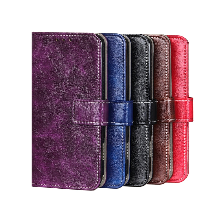 For Xiaomi Redmi Note 10 4G / Note 10S Retro Crazy Horse Texture Horizontal Flip Leather Case with Holder & Card Slots & Photo Frame & Wallet(Red) - Xiaomi Cases by buy2fix | Online Shopping UK | buy2fix
