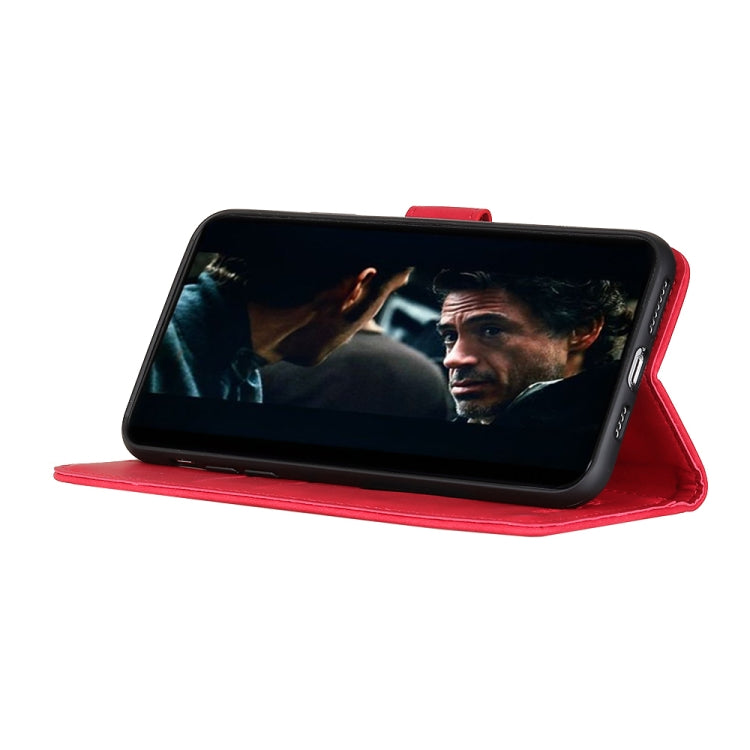 For Xiaomi Redmi Note 10 Pro KHAZNEH Retro Texture PU + TPU Horizontal Flip Leather Case with Holder & Card Slots & Wallet(Red) - Xiaomi Cases by buy2fix | Online Shopping UK | buy2fix