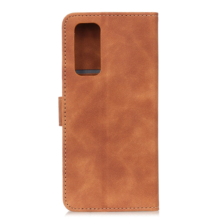 For Xiaomi Redmi Note 10 Pro KHAZNEH Retro Texture PU + TPU Horizontal Flip Leather Case with Holder & Card Slots & Wallet(Brown) - Xiaomi Cases by buy2fix | Online Shopping UK | buy2fix