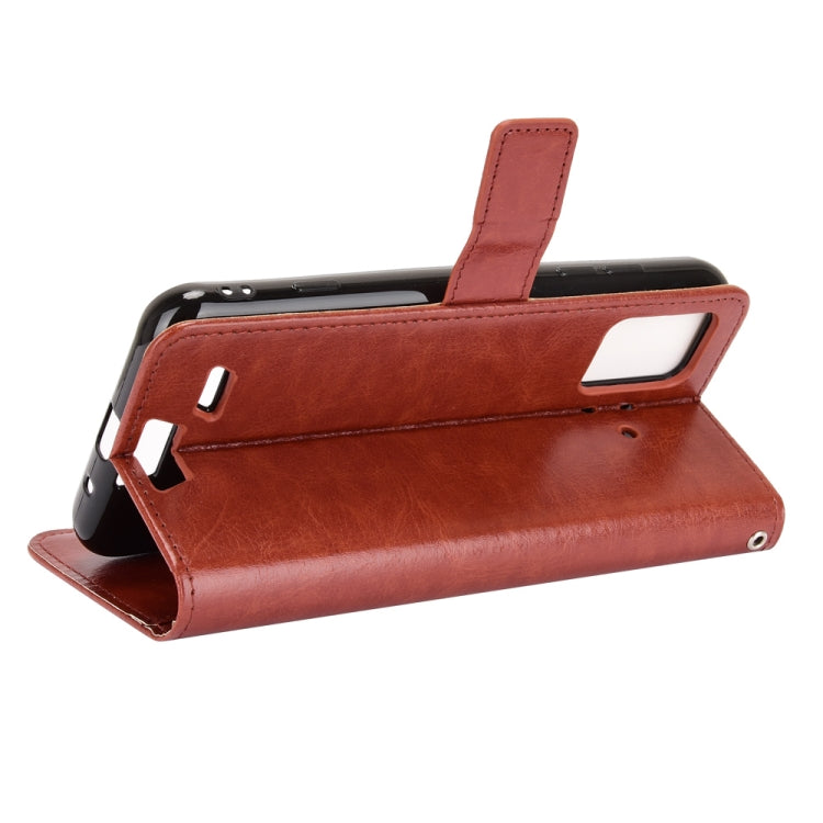 For UMIDIGI Bison Retro Crazy Horse Texture Horizontal Flip Leather Case with Holder & Card Slots & Lanyard(Brown) - More Brand by buy2fix | Online Shopping UK | buy2fix