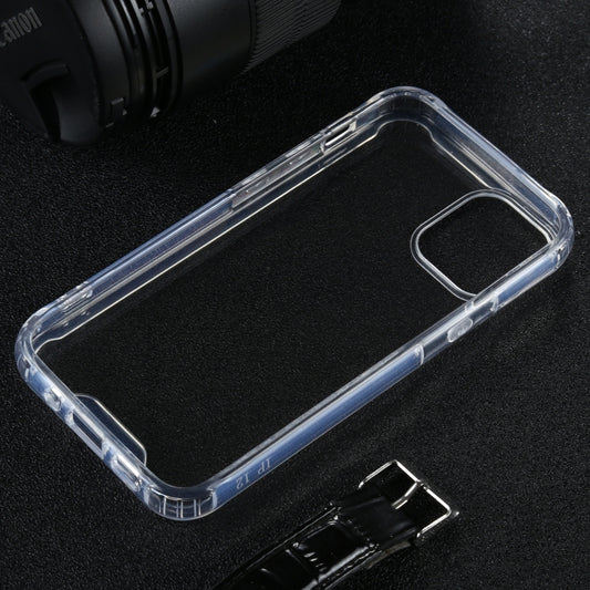 For iPhone 12 mini Four-corner Shockproof Transparent TPU + PC Protective Case by buy2fix