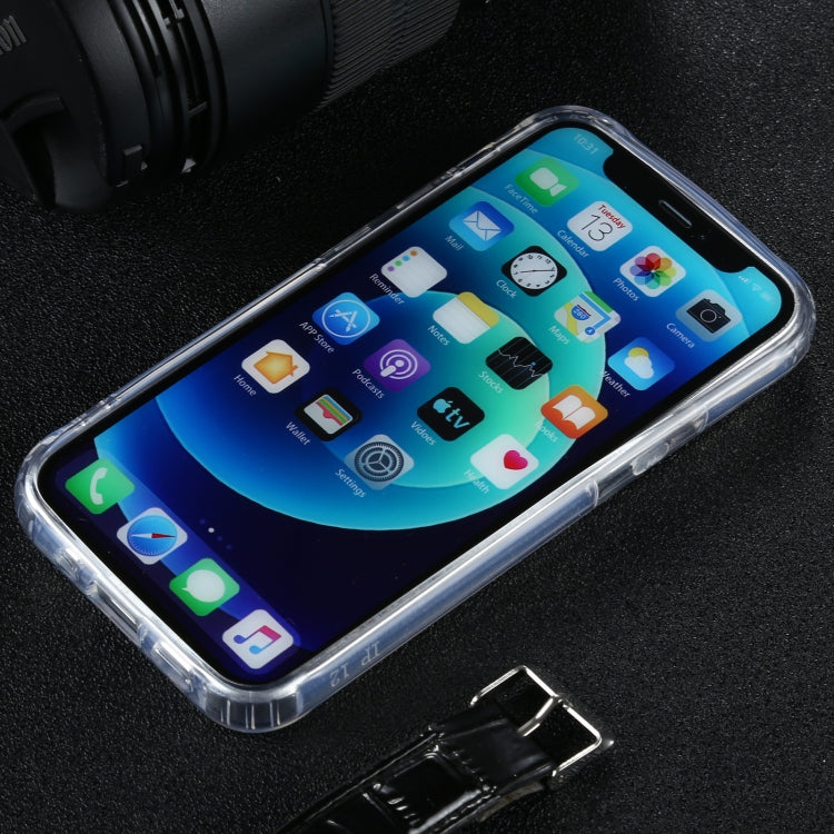For iPhone 12 mini Four-corner Shockproof Transparent TPU + PC Protective Case - iPhone 12 mini Cases by buy2fix | Online Shopping UK | buy2fix