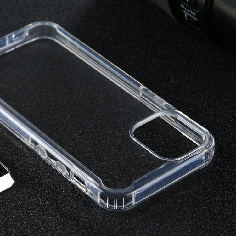 For iPhone 12 mini Four-corner Shockproof Transparent TPU + PC Protective Case - iPhone 12 mini Cases by buy2fix | Online Shopping UK | buy2fix