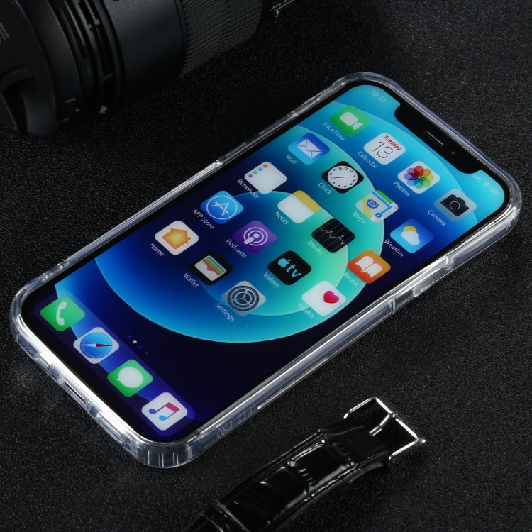 For iPhone 12 / 12 Pro Four-corner Shockproof Transparent TPU + PC Protective Case - iPhone 12 / 12 Pro Cases by buy2fix | Online Shopping UK | buy2fix