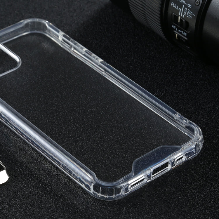 For iPhone 12 / 12 Pro Four-corner Shockproof Transparent TPU + PC Protective Case - iPhone 12 / 12 Pro Cases by buy2fix | Online Shopping UK | buy2fix