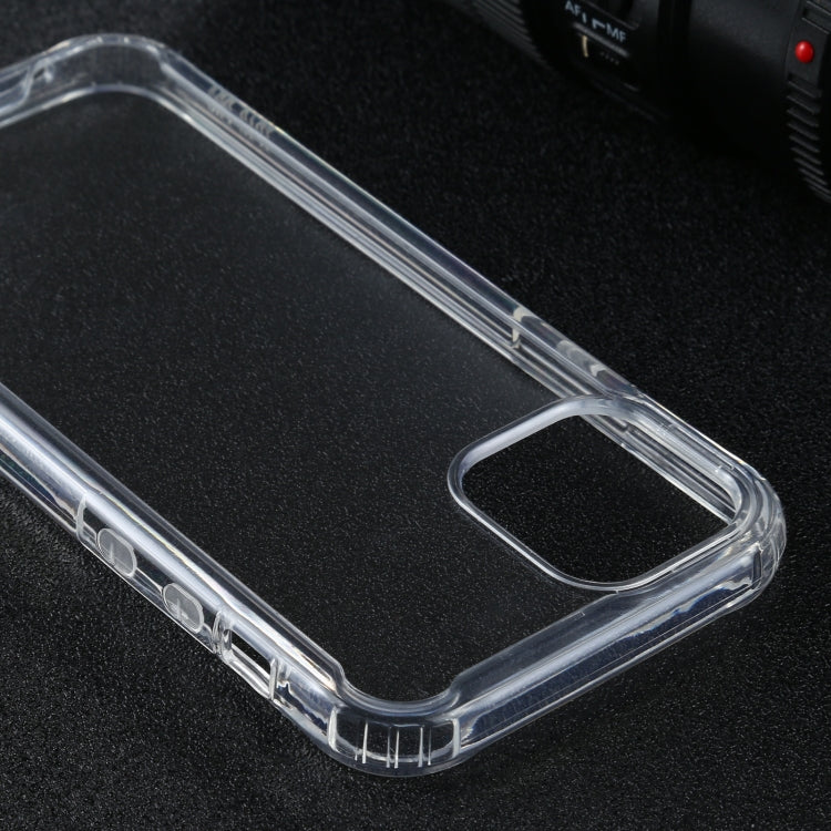 For iPhone 12 / 12 Pro Four-corner Shockproof Transparent TPU + PC Protective Case - iPhone 12 / 12 Pro Cases by buy2fix | Online Shopping UK | buy2fix