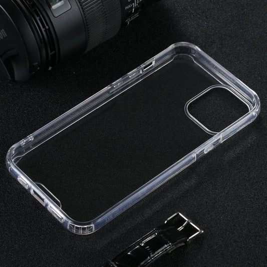 For iPhone 12 Pro Max Four-corner Shockproof Transparent TPU + PC Protective Case by buy2fix
