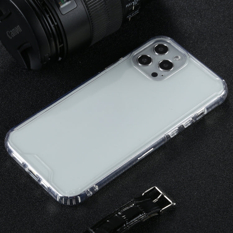 For iPhone 12 Pro Max Four-corner Shockproof Transparent TPU + PC Protective Case - iPhone 12 Pro Max Cases by buy2fix | Online Shopping UK | buy2fix