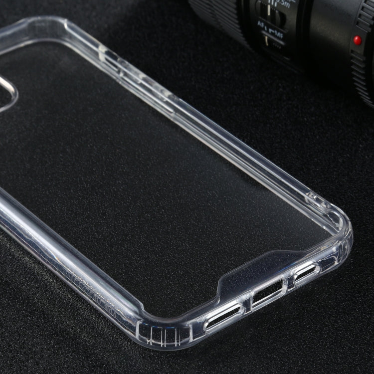 For iPhone 12 Pro Max Four-corner Shockproof Transparent TPU + PC Protective Case - iPhone 12 Pro Max Cases by buy2fix | Online Shopping UK | buy2fix