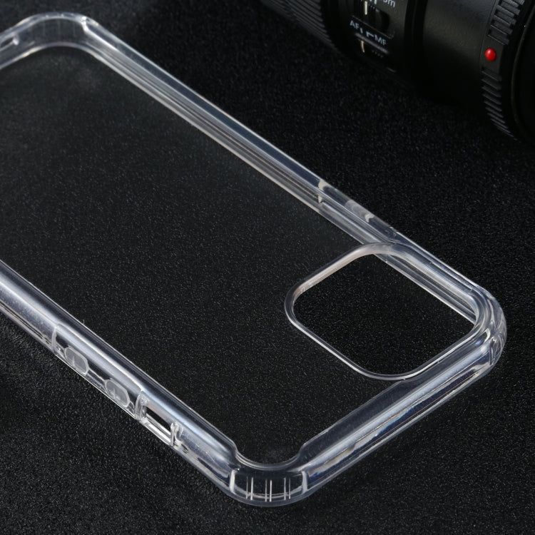 For iPhone 12 Pro Max Four-corner Shockproof Transparent TPU + PC Protective Case - iPhone 12 Pro Max Cases by buy2fix | Online Shopping UK | buy2fix